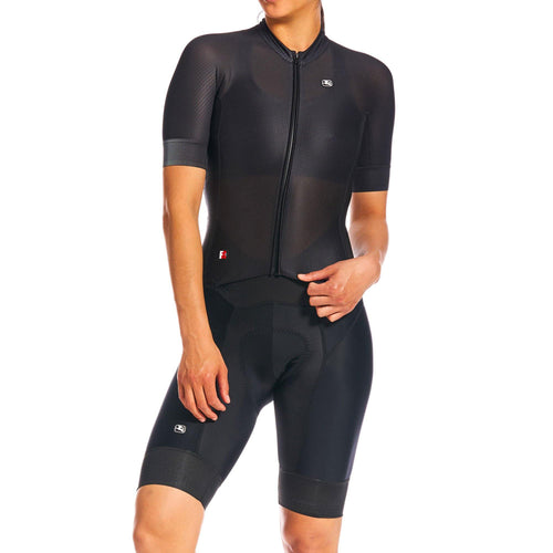 Women's FR-C Pro Doppio Suit by Giordana Cycling, BLACK, Made in Italy