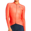 Women's FR-C Pro Lightweight Long Sleeve Jersey by Giordana Cycling, CORAL, Made in Italy