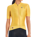 Women's FR-C Pro Jersey by Giordana Cycling, YELLOW GOLD, Made in Italy