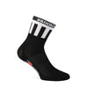 FR-C Mid Cuff Brooklyn Socks by Giordana Cycling, BLACK, Made in Italy