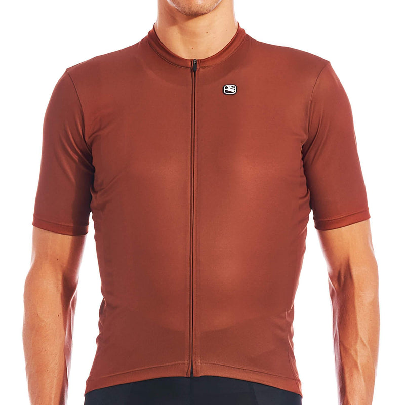 Men's Fusion Jersey by Giordana Cycling, CAFE, Made in Italy