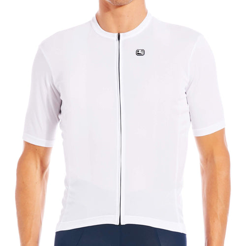 Men's Fusion Jersey by Giordana Cycling, WHITE, Made in Italy