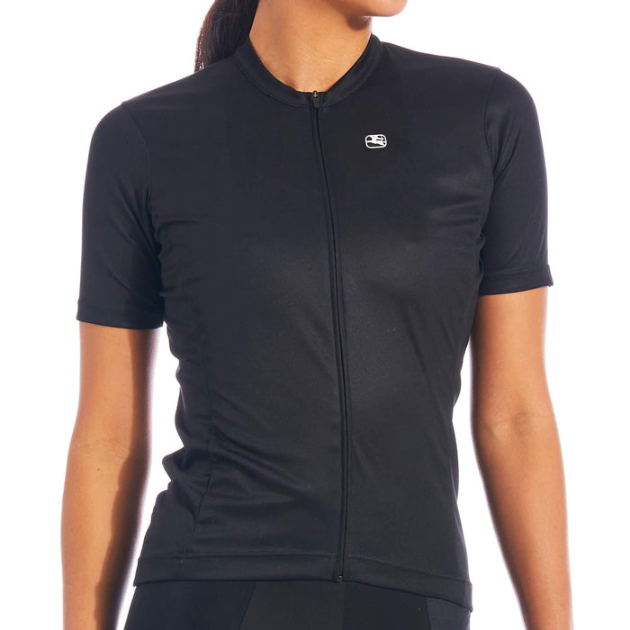 Women's Fusion Jersey by Giordana Cycling, BLACK, Made in Italy