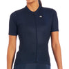 Women's Fusion Jersey by Giordana Cycling, MIDNIGHT BLUE, Made in Italy