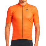Men's Fusion Jersey by Giordana Cycling, ORANGE, Made in Italy