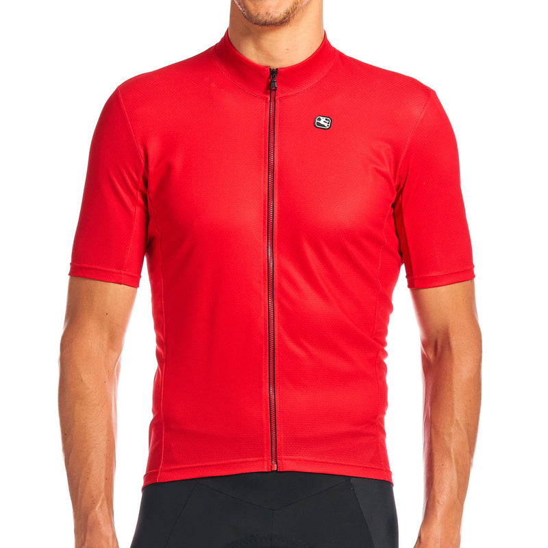 Men's Fusion Jersey by Giordana Cycling, RED, Made in Italy