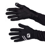 G-Shield Thermal Full Finger Gloves by Giordana Cycling, BLACK, Made in Italy