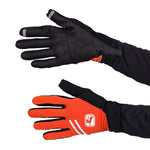 G-Shield Thermal Full Finger Gloves by Giordana Cycling, SIENA ORANGE, Made in Italy