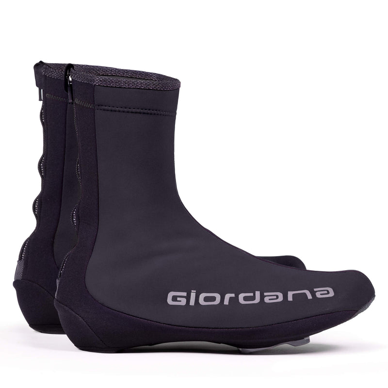 AV 300 Winter Shoe Covers by Giordana Cycling, BLACK, Made in Italy