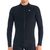 Men's G-Shield Thermal Long Sleeve Jersey by Giordana Cycling, BLACK, Made in Italy