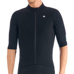 Men's G-Shield Thermal Jersey by Giordana Cycling, BLACK, Made in Italy