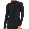Women's G-Shield Thermal Long Sleeve Jersey by Giordana Cycling, BLACK, Made in Italy
