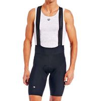 Men's Lungo Bib Short by Giordana Cycling, BLACK, Made in Italy