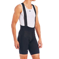 Men's Lungo Bib Short by Giordana Cycling, BLACK, Made in Italy