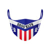 Brooklyn Face Mask by Giordana Cycling, RED/WHITE/BLUE, Made in Italy