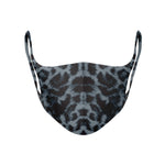 Moda Face Mask by Giordana Cycling, SNOW LEOPARD BLACK, Made in Italy