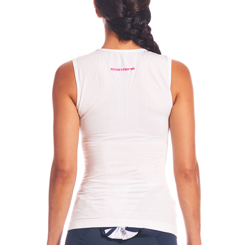 Women's Midweight Tubular Sleeveless Base Layer by Giordana Cycling, , Made in Italy