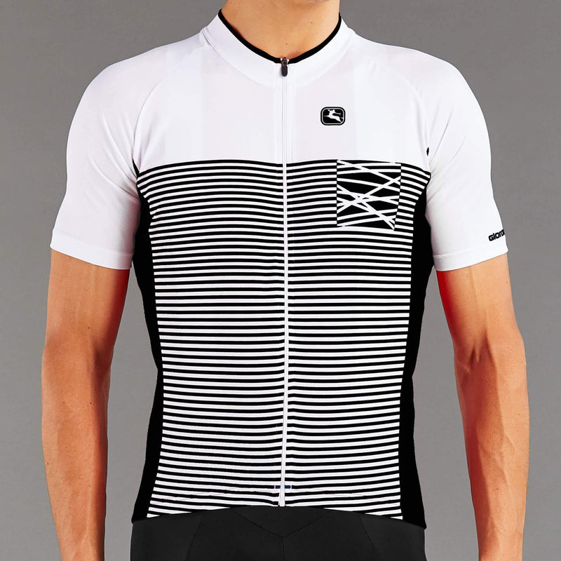 Men's Moda Mare Vero Pro Jersey by Giordana Cycling, BLACK, Made in Italy