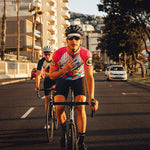 Moda Retro Motivo Magenta Vero Pro Jersey by Giordana Cycling, , Made in Italy