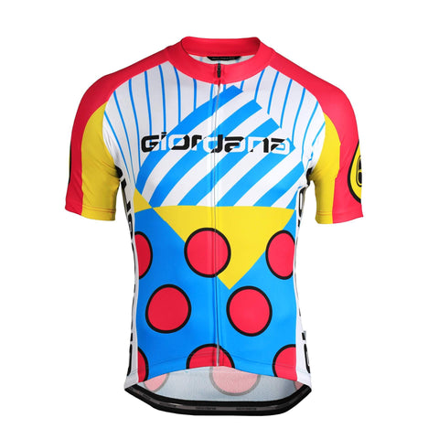 Moda Retro Motivo Magenta Vero Pro Jersey - Giordana Cycling