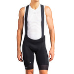 Men's Moda Scatto Pro Bib Short by Giordana Cycling, BLACK, Made in Italy