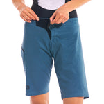 Women's FR-C MTB Over Short by Giordana Cycling, , Made in Italy