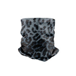 Snow Leopard Neck Gaiter by Giordana Cycling, BLACK, Made in Italy
