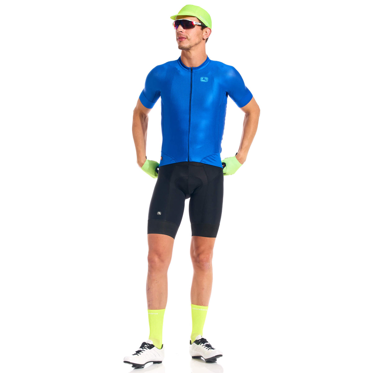 FR-C Tall Neon Socks by Giordana Cycling, , Made in Italy