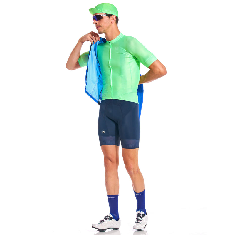 FR-C Tall Neon Socks by Giordana Cycling, , Made in Italy