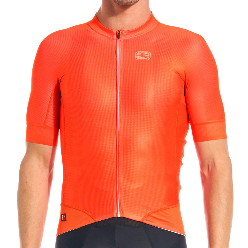 Men's FR-C Pro Neon Jersey by Giordana Cycling, NEON ORANGE, Made in Italy