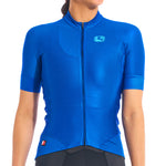 Women's FR-C Pro Neon Jersey by Giordana Cycling, NEON BLUE, Made in Italy