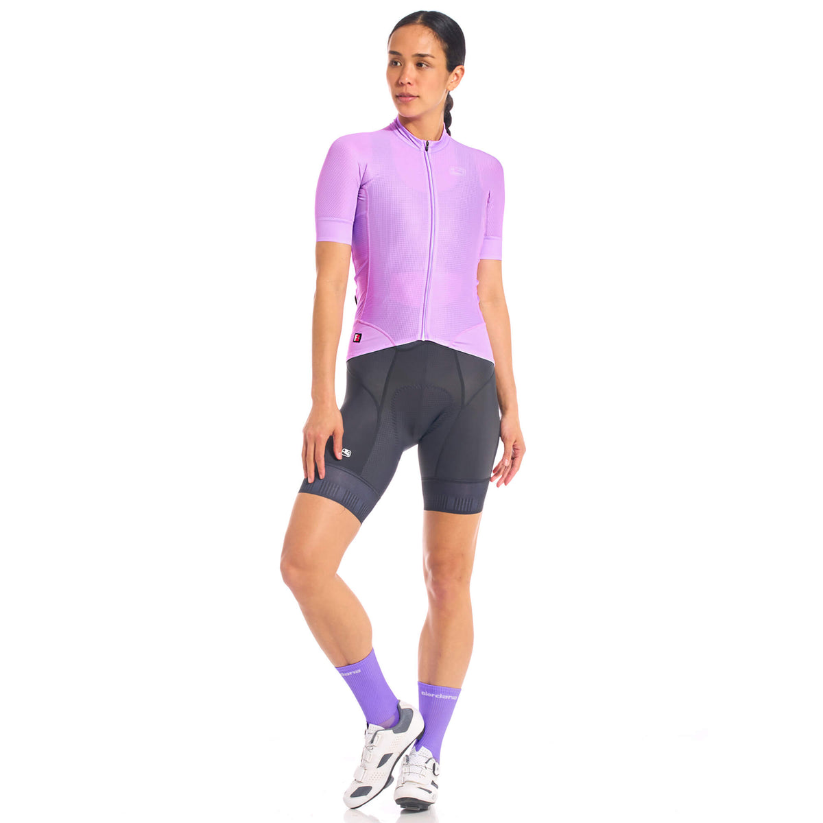 FR-C Tall Neon Socks by Giordana Cycling, , Made in Italy