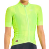 Women's FR-C Pro Neon Jersey by Giordana Cycling, NEON YELLOW, Made in Italy