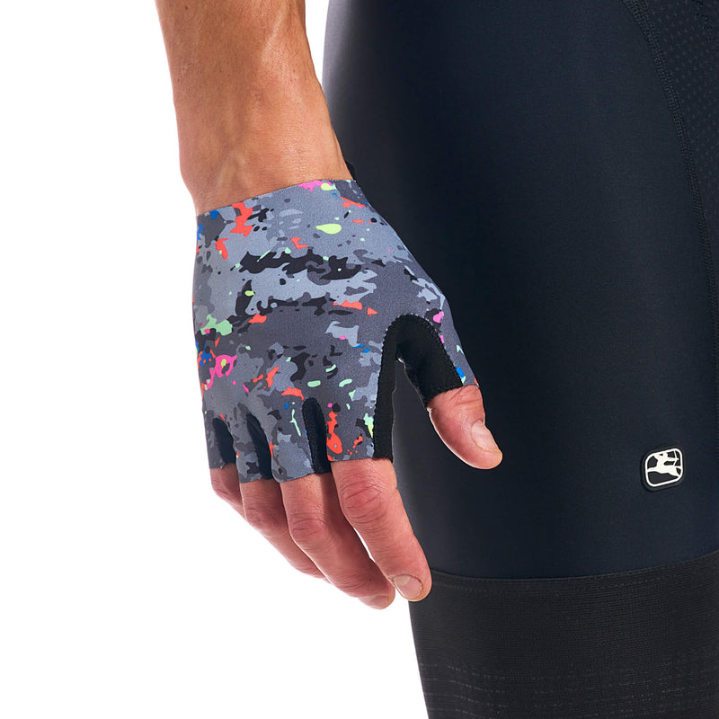 FR-C Pro Neon Gloves by Giordana Cycling, NEON CONCRETE, Made in Italy