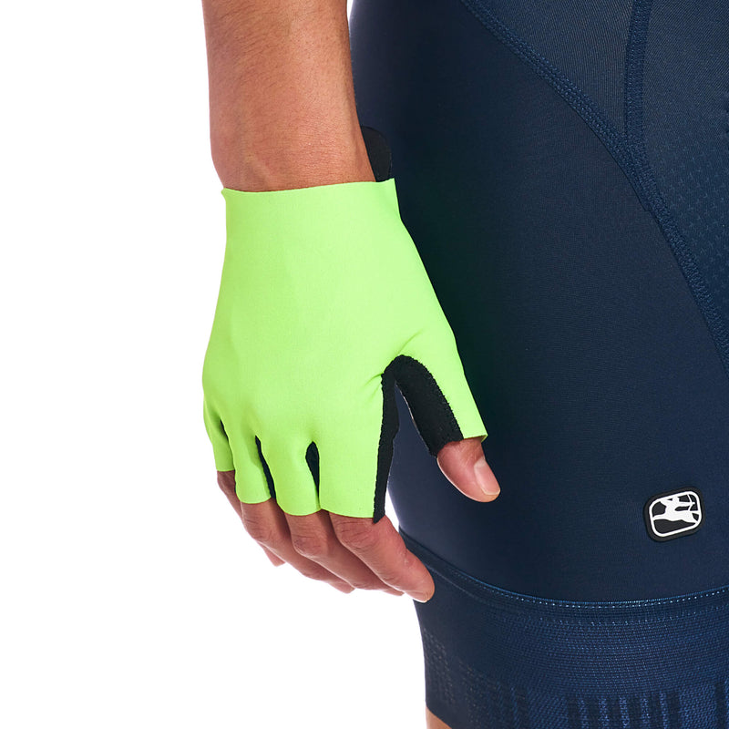 FR-C Pro Neon Gloves by Giordana Cycling, NEON YELLOW, Made in Italy