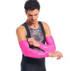 Neon Sun Sleeves by Giordana Cycling, NEON ORCHID, Made in Italy