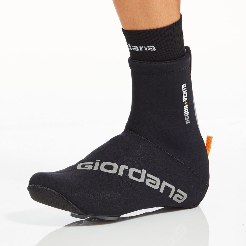 Neoprene Shoe Cover by Giordana Cycling, BLACK, Made in Italy