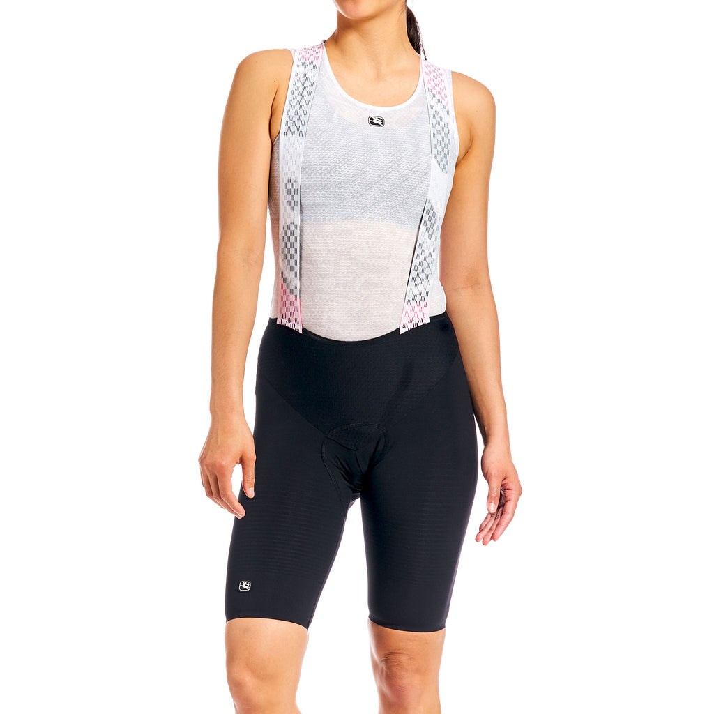 Women's NX-G Bib Short by Giordana Cycling, BLACK, Made in Italy