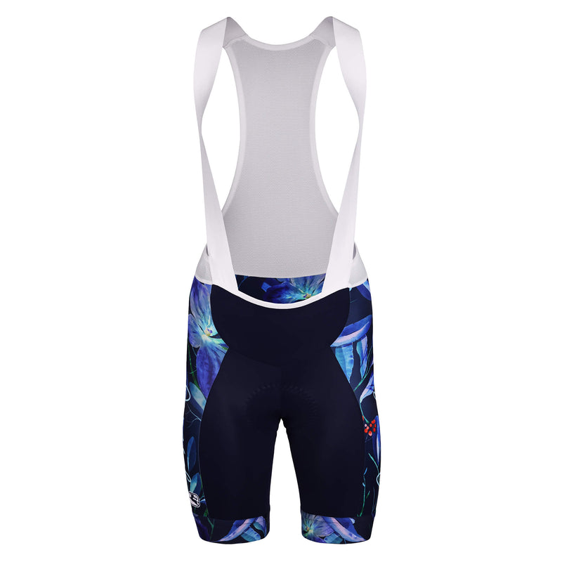 Women's Vero Pro Orchid Aquarelo Bib Short by Giordana Cycling, ORCHID AQUARELO, Made in Italy