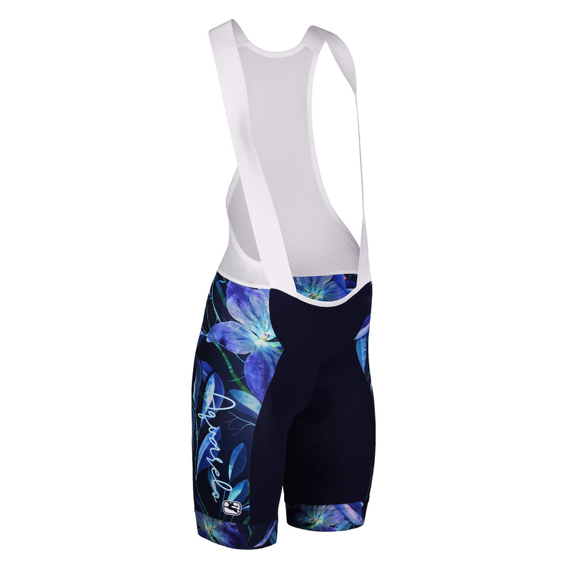 Women's Vero Pro Orchid Aquarelo Bib Short by Giordana Cycling, , Made in Italy