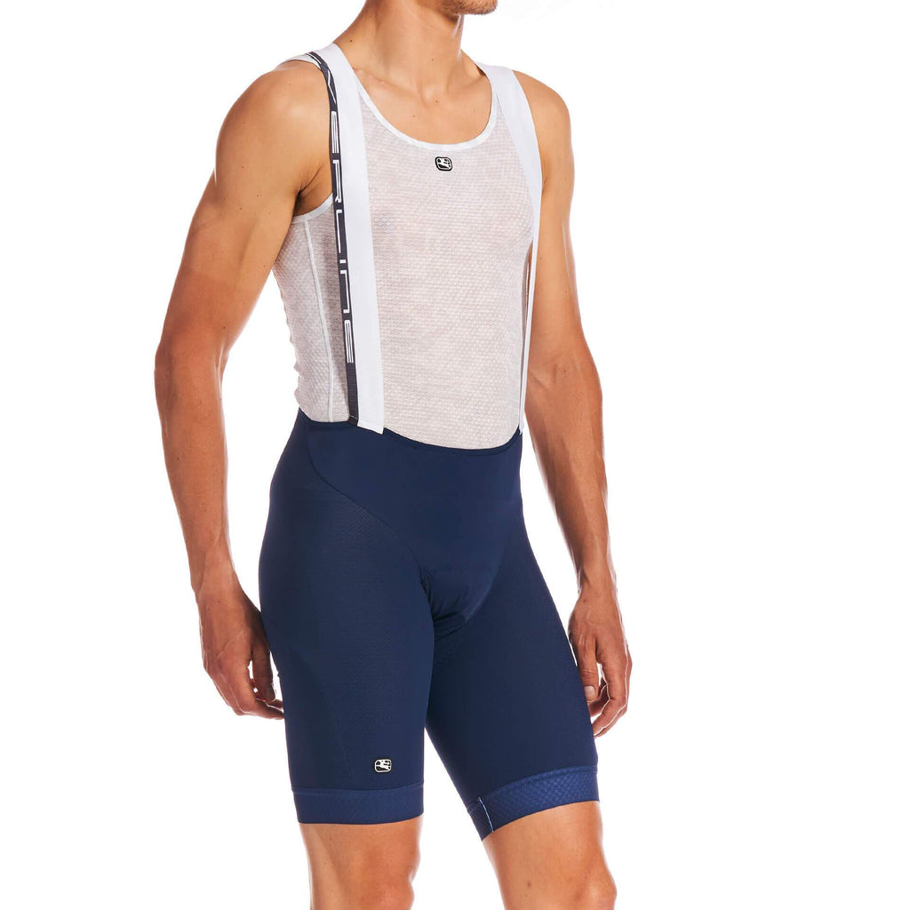 Men's SilverLine Bib Short by Giordana Cycling, NAVY, Made in Italy