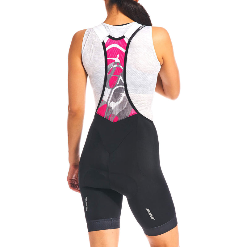 Women's SilverLine Bib Short by Giordana Cycling, , Made in Italy