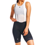 Women's SilverLine Bib Short by Giordana Cycling, BLACK, Made in Italy