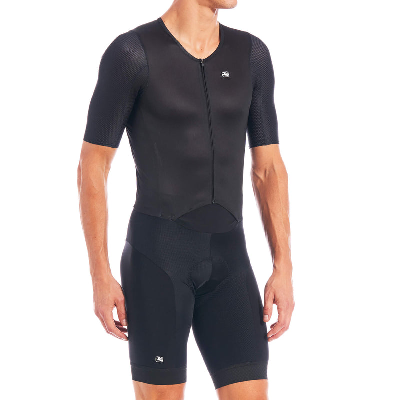 Men's SilverLine Doppio Suit by Giordana Cycling, BLACK, Made in Italy