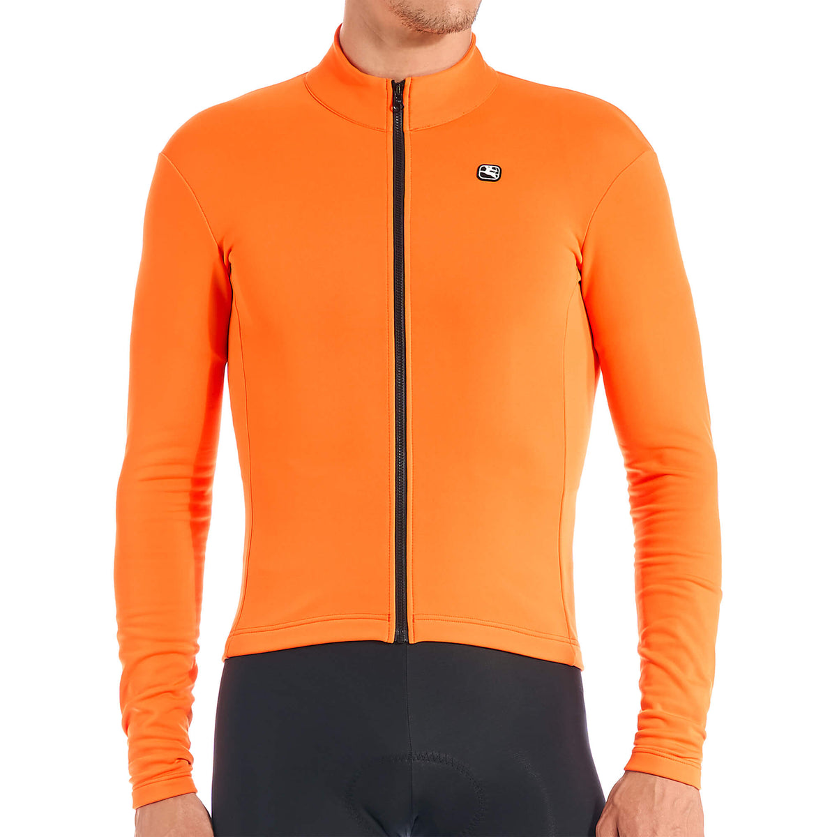 fahrradbekleidung orange Men's SilverLine Thermal Long Sleeve Jersey