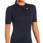 Women's SilverLine Jersey by Giordana Cycling, BLACK, Made in Italy