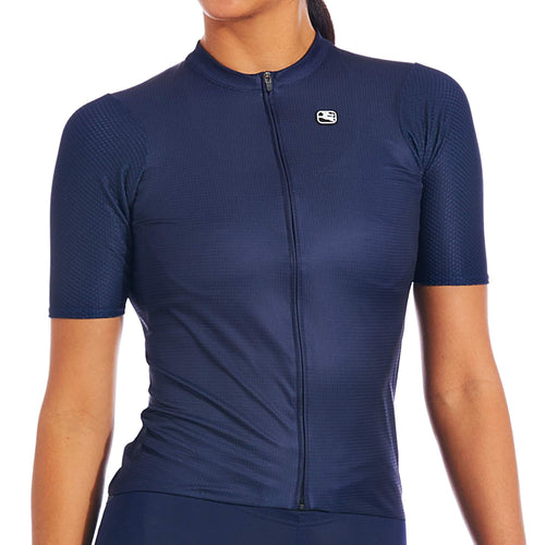 Women's SilverLine Jersey by Giordana Cycling, NAVY, Made in Italy