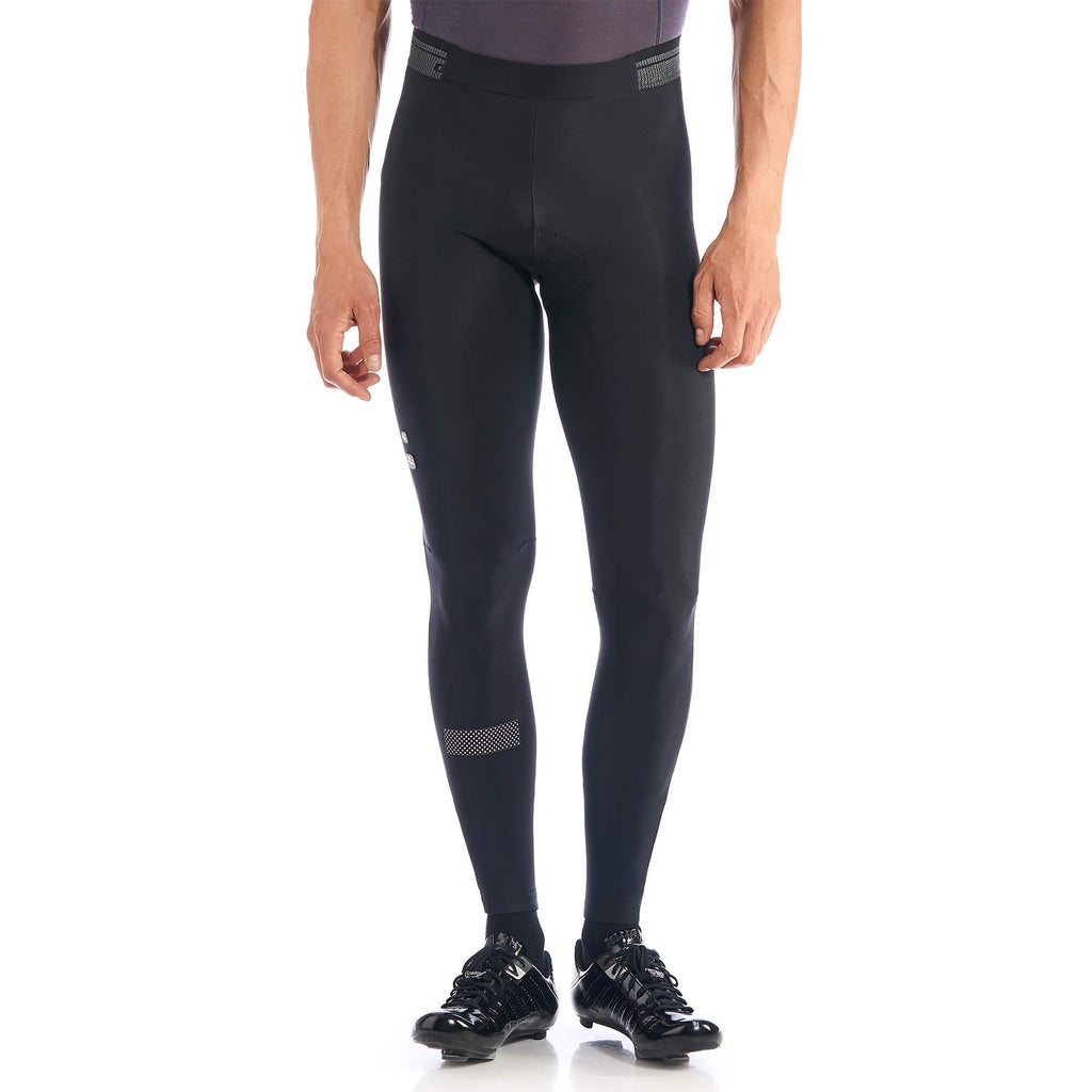 Men's SilverLine Thermal Tight by Giordana Cycling, BLACK, Made in Italy