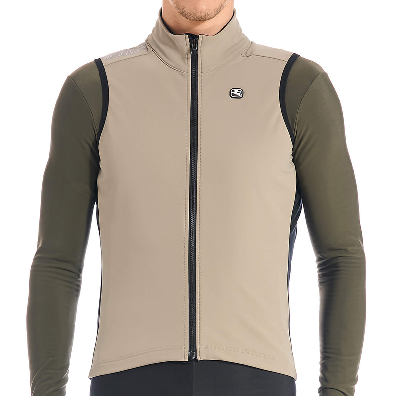 Men's SilverLine Thermal Vest by Giordana Cycling, DOVE GREY, Made in Italy
