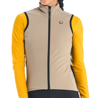 Women's SilverLine Thermal Vest by Giordana Cycling, DOVE GREY, Made in Italy